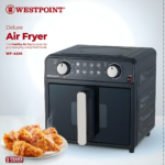 WestPoint Deluxe Air Fryer WF-4256 – 8L Family Air Fryer with Timer & Healthy Cooking Oven - Image 3