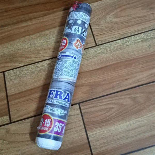 Pack of 25 – Disposable Table Sheet Cover / Dastarkhwan (JS-DDS-01 Roll)