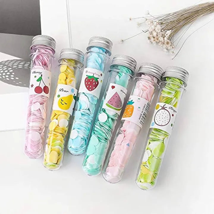 Paper Soap for Handwash Colorful Design Tube Shape 6 Paper Soap for Handwash