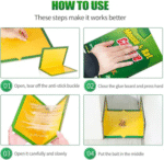 Pack of 2 Pasban Mouse & Rat Glue Catch Trap – Non-Toxic, Strong & Easy Rodent Control - Image 2