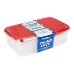 Thumb-Lock Food Containers – Pack of 7 Pcs