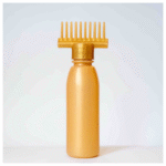 hair oil applicator bottle with comb