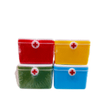 Colorful Medicine Storage Box – Compact, Durable & Kid-Friendly (Random color)