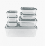 Thumb-Lock Food Containers – Pack of 7 Pcs