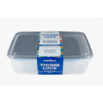 Thumb-Lock Food Containers – Pack of 7 Pcs