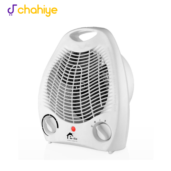 ELite EFH-804 Fan Heater – 2000W Adjustable Thermostat Compact