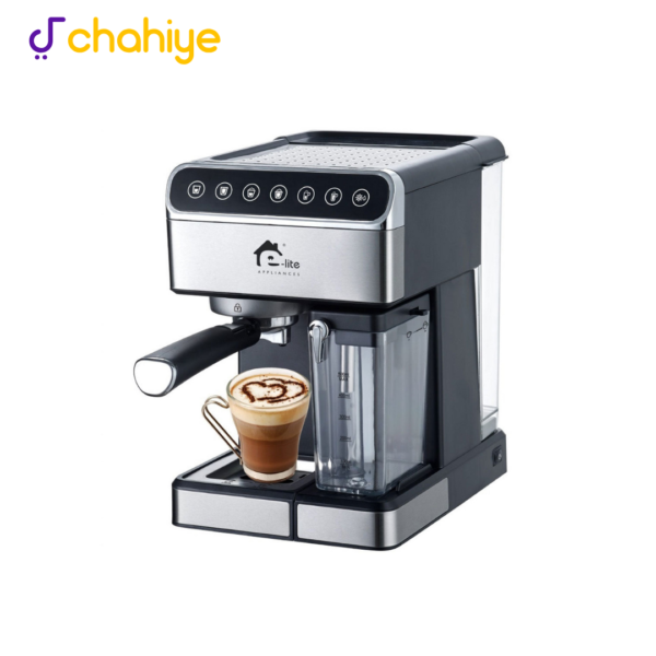 ELite EEM-020 Fully Automatic Espresso Machine — Cappuccino, Latte Maker