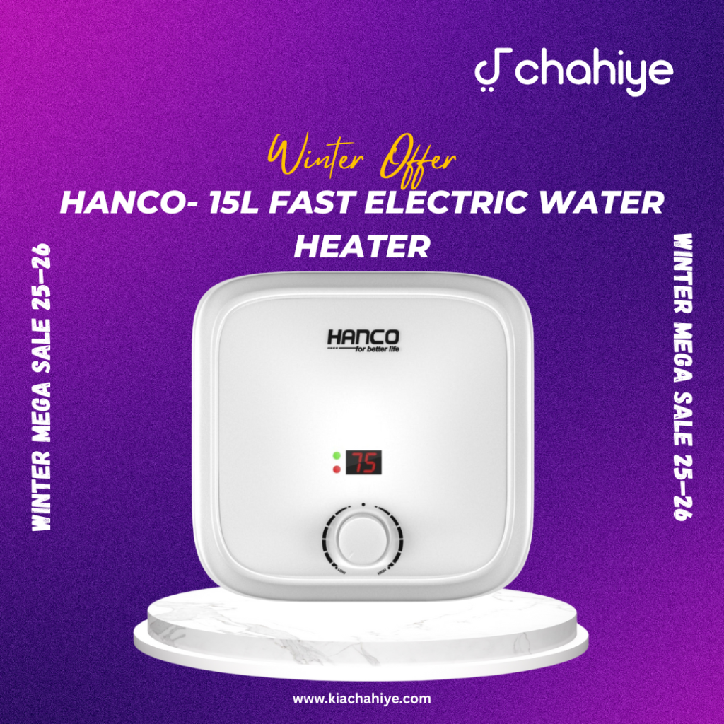Hanco- 15L Fast Electric Water Heater