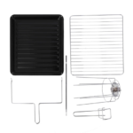 ELite ETO-354R Toaster Oven – 38 Liter, 1500W, Adjustable Thermostat & Timer - Image 2