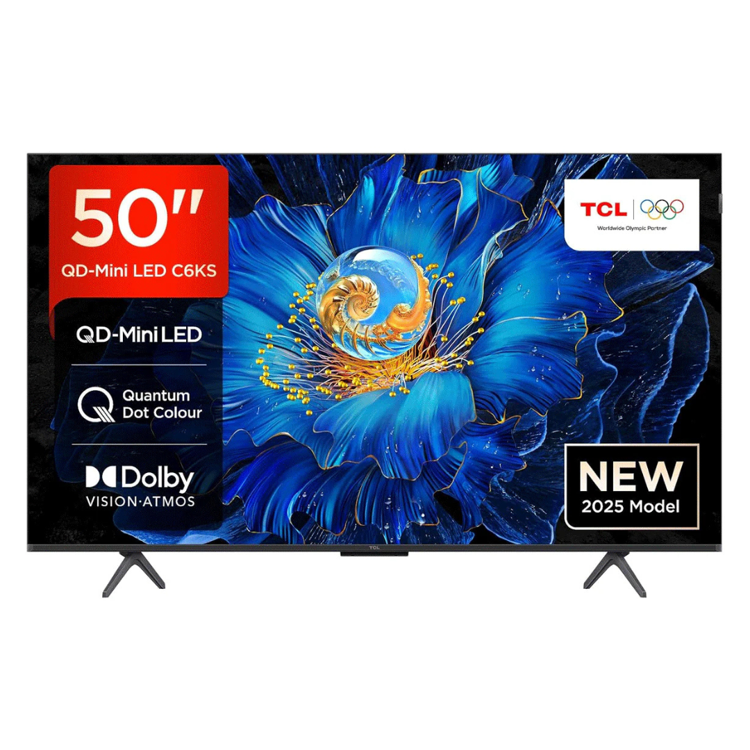 TCL 50 C6KS-1 TCL 50 Inch 50C6KS Premium 4K QD-Mini LED Smart TV - Image 1