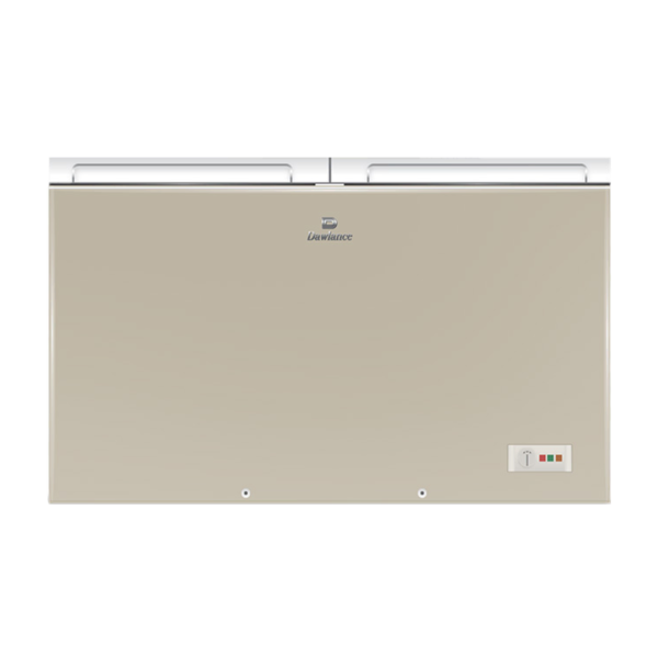 Dawlance 385Ltr 91998 Signature Inverter Glass Door Champagne Twin Door Deep Freezer