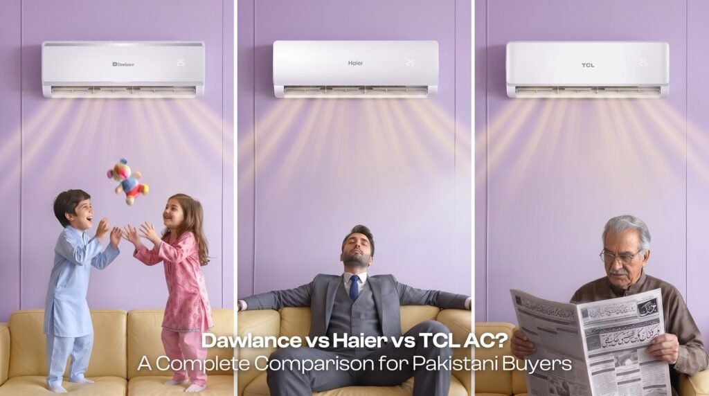 Dawlance vs Haier vs TCL Inverter Comparison