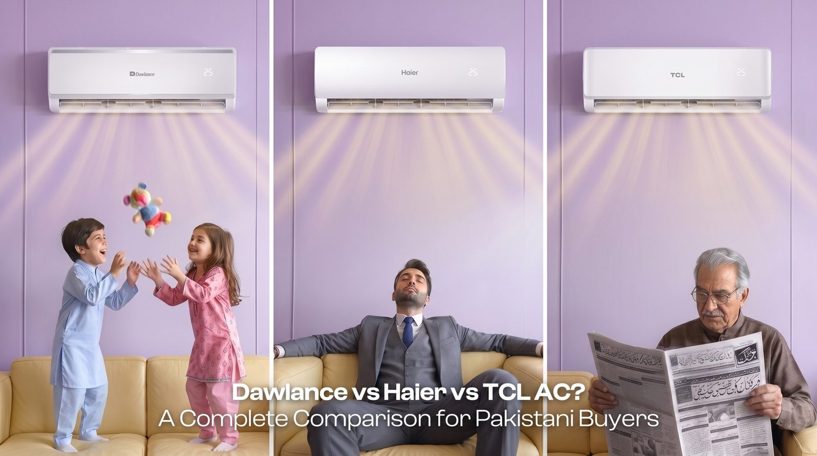 Dawlance vs Haier vs TCL Inverter Comparison