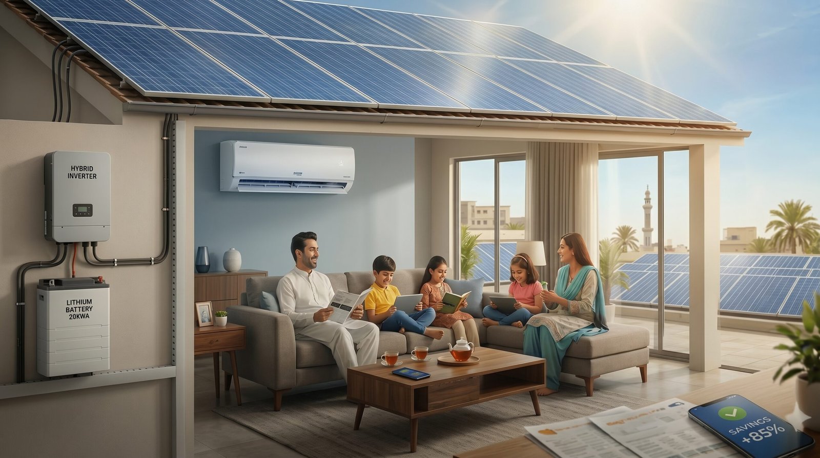 Can We Run AC on Solar Panels in Pakistan?