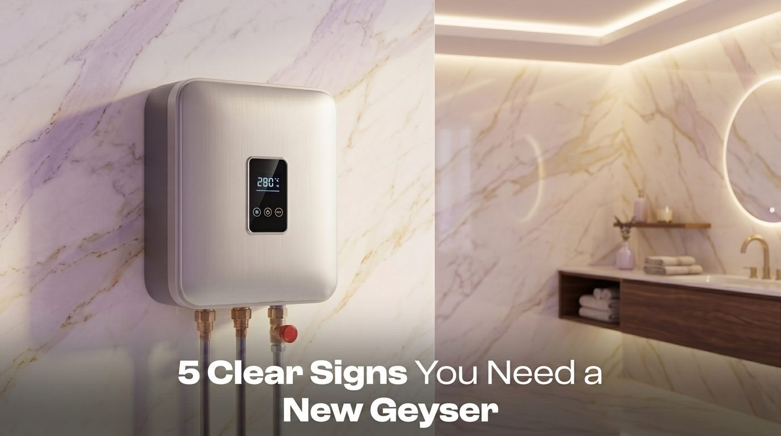 5 Clear Signs You Need a New Geyser