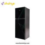 Haier 10 Cu Ft Digital Inverter HRF-276 IPGA Green Glass Door Inverter Refrigerator - Image 4
