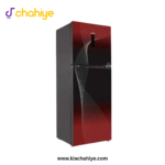 Haier HRF-538 IFRA 19 Cu Ft Red Glass Door Inverter Refrigerator. - Image 3