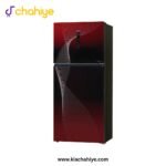 Haier HRF-538 IFRA 19 Cu Ft Red Glass Door Twin Inverter Refrigerator - Image 3