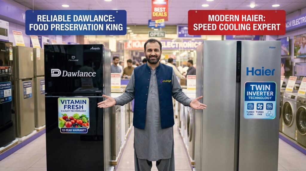 Haier vs Dawlance Refrigerator Comparison