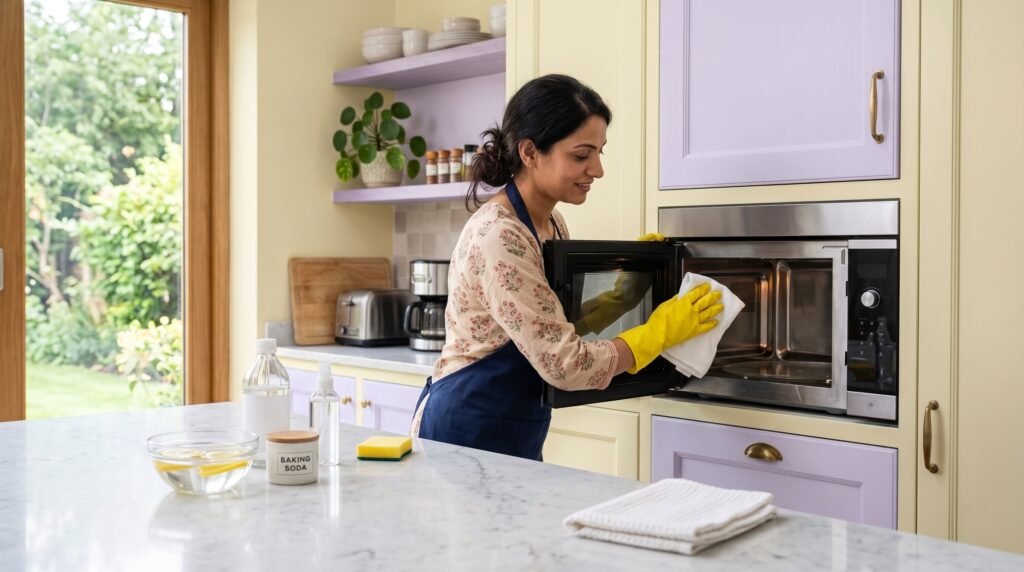 How to Clean a Microwave Oven Properly
