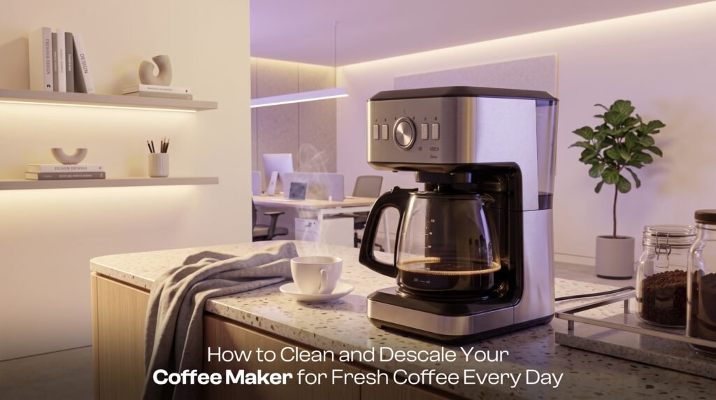 How to Clean and Descale Your Coffee Maker