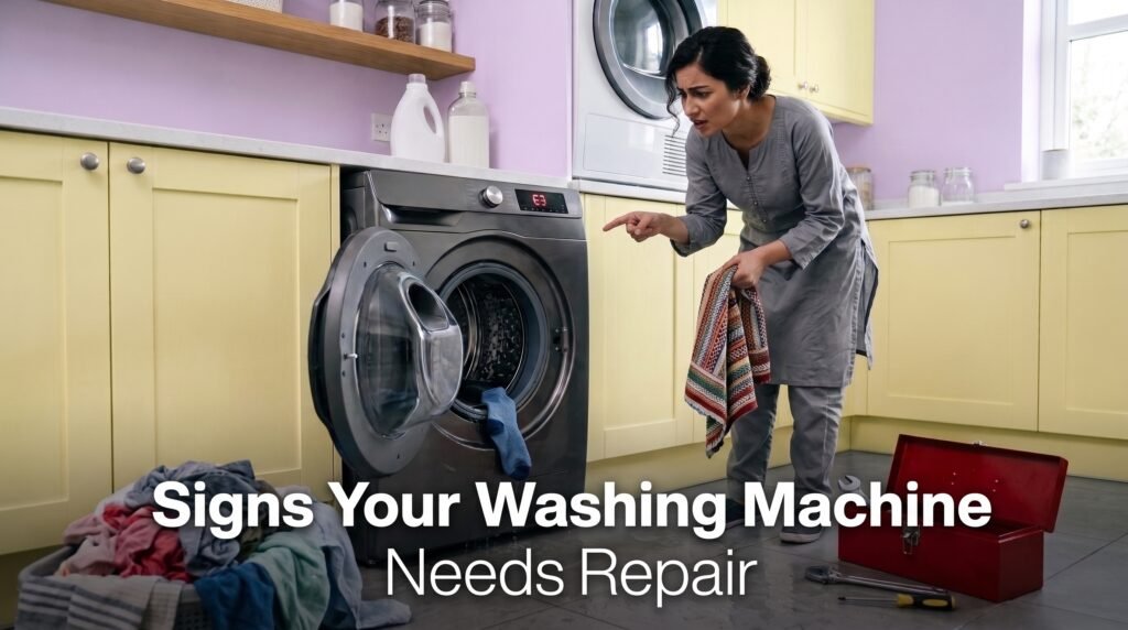 Signs Your Washing Machine Needs Repair