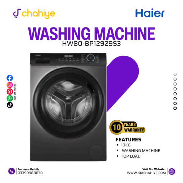HAIER- HW80-BP12929S3