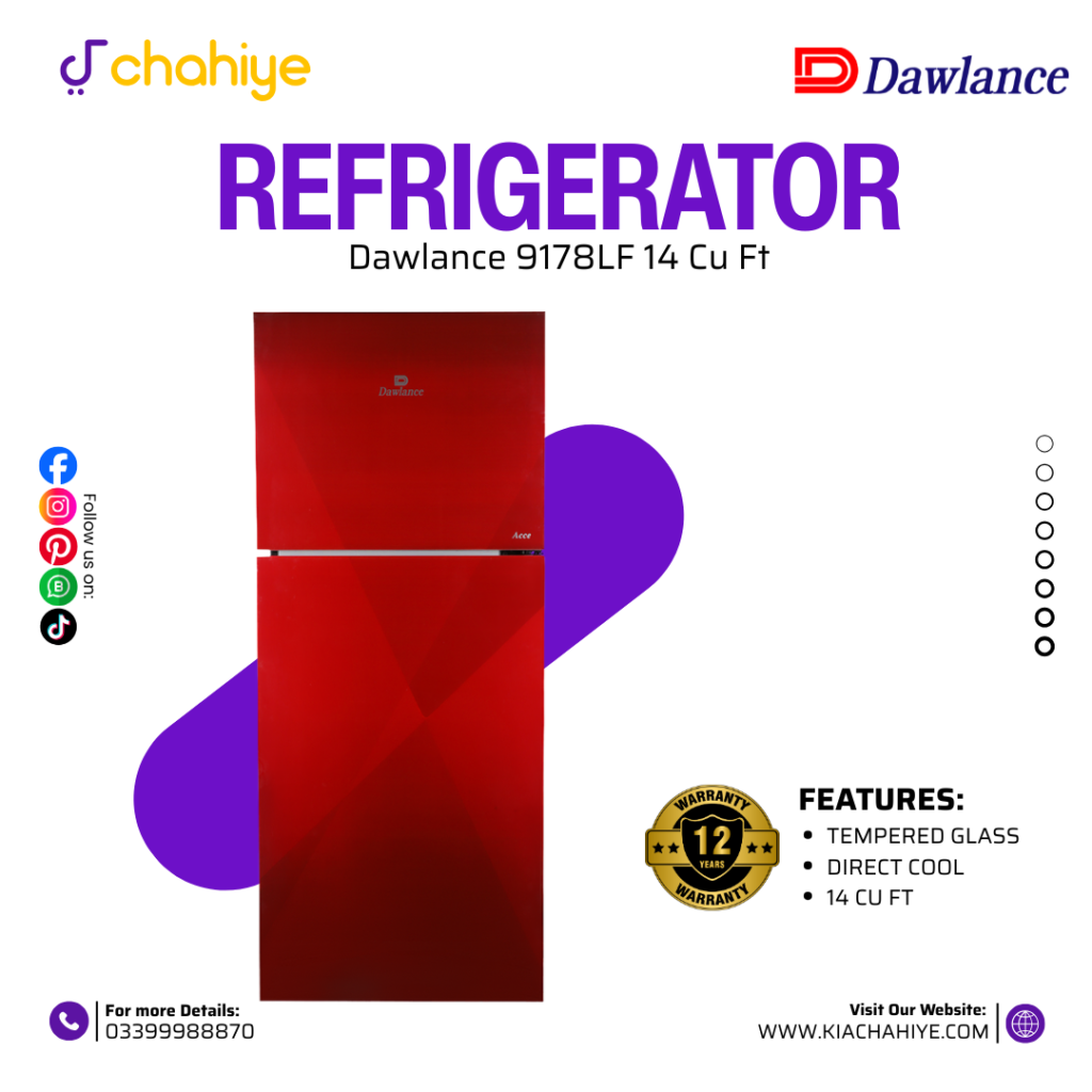 Dawlance 9178LF 14 Cu Ft Acce