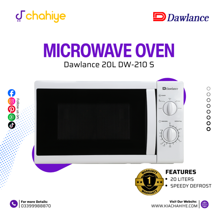 Dawlance 20L 210S Solo White Microwave