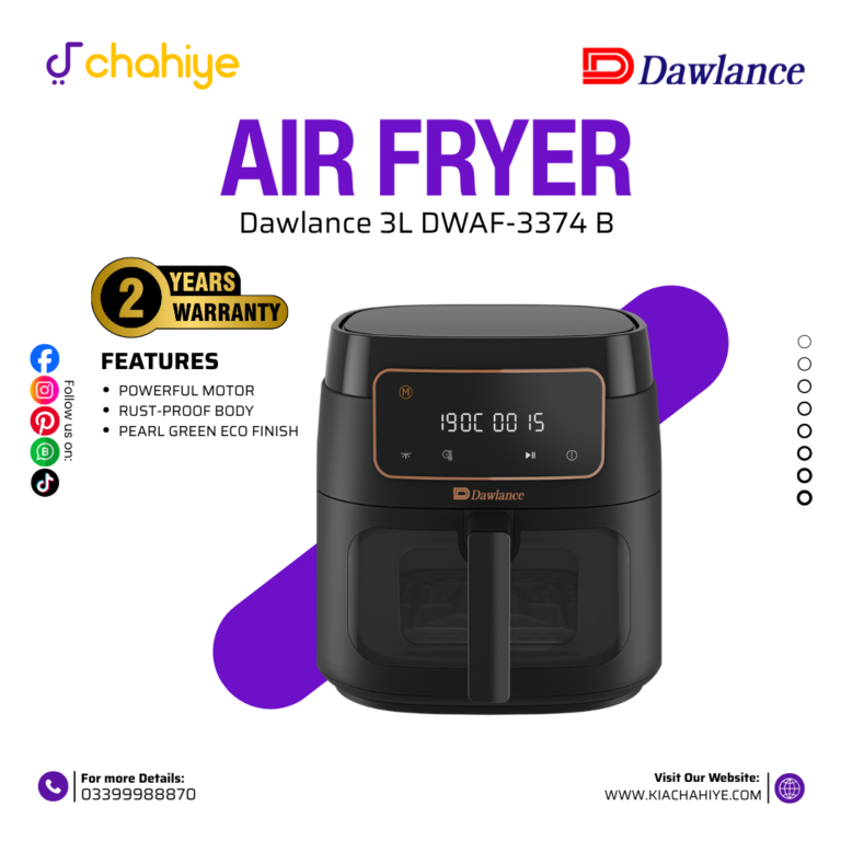 Dawlance 3L DWAF-3374 B Air Fryer
