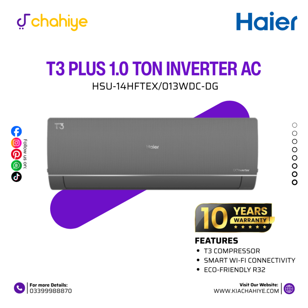 Haier 1 Ton HSU-14HFTEX Inverter AC
