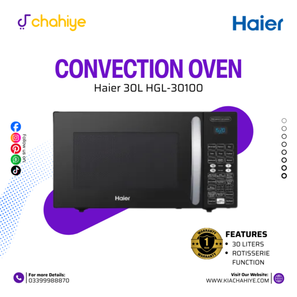 Haier 30L HGL-30100 Convection Oven