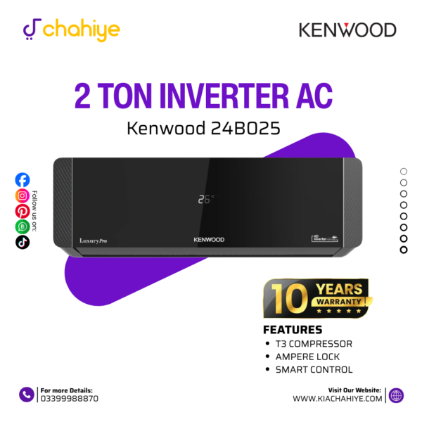 Kenwood 2 Ton Luxury Pro 24B02S-T3