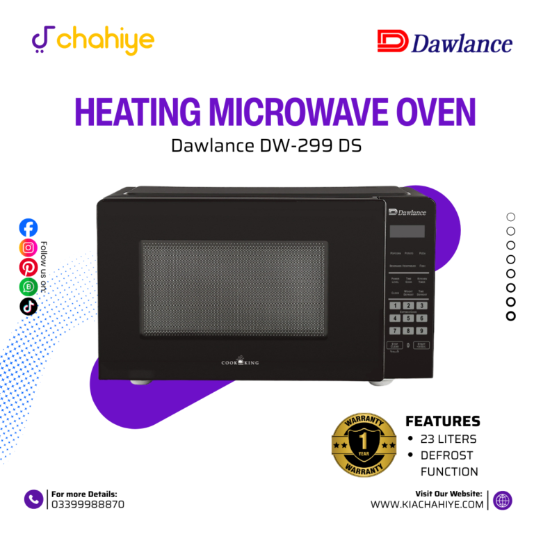 Dawlance DW-299 DS 23L Heating Microwave Oven