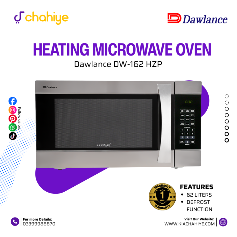 Dawlance DW-162 HZP 62L Heating Microwave Oven