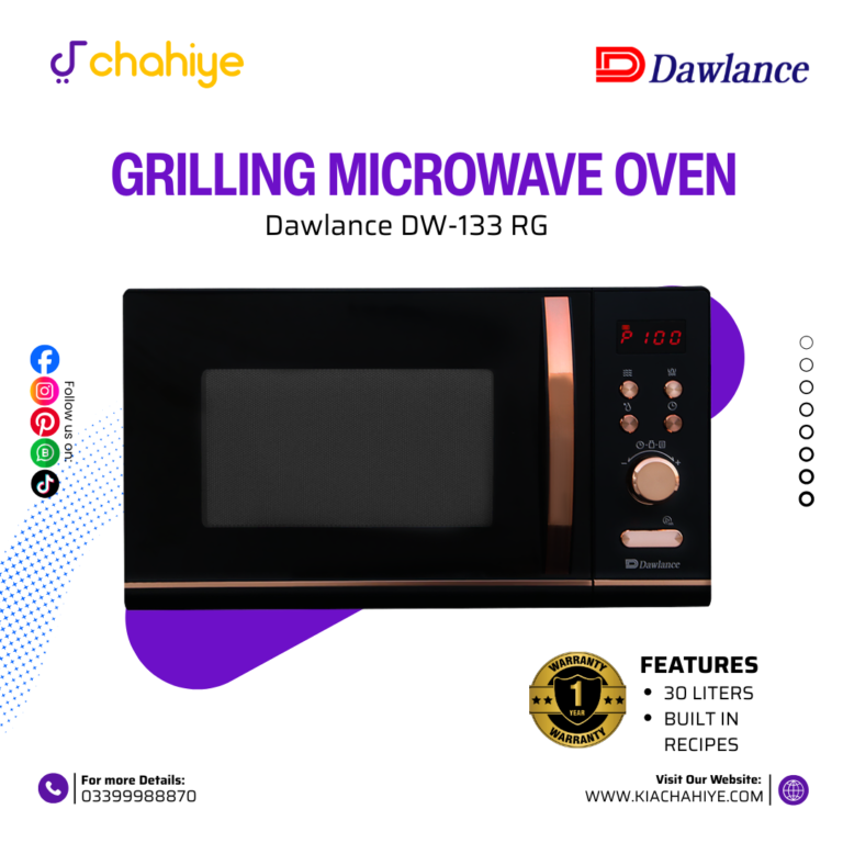 Dawlance DW-133 RG 30L Grilling Microwave Oven