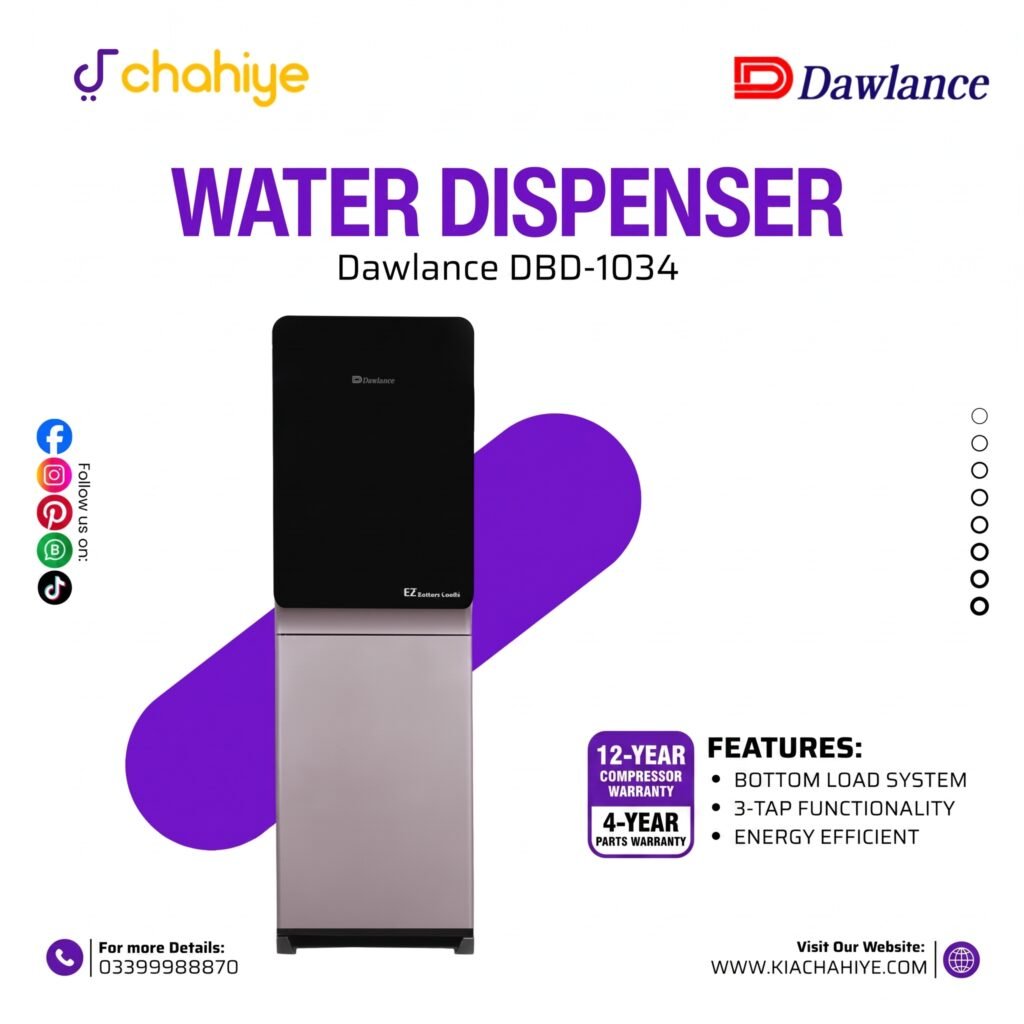 Dawlance DBD-1034 EZ Glass Door Water Dispenser