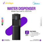 Midea Top Load YL-2037S-B Premium Water Dispenser Black