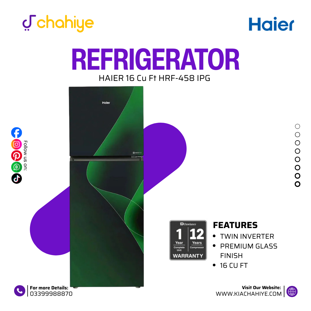 HAIER 16 Cu Ft HRF-458 IPG HAIER 16 Cu Ft HRF-458 IPG