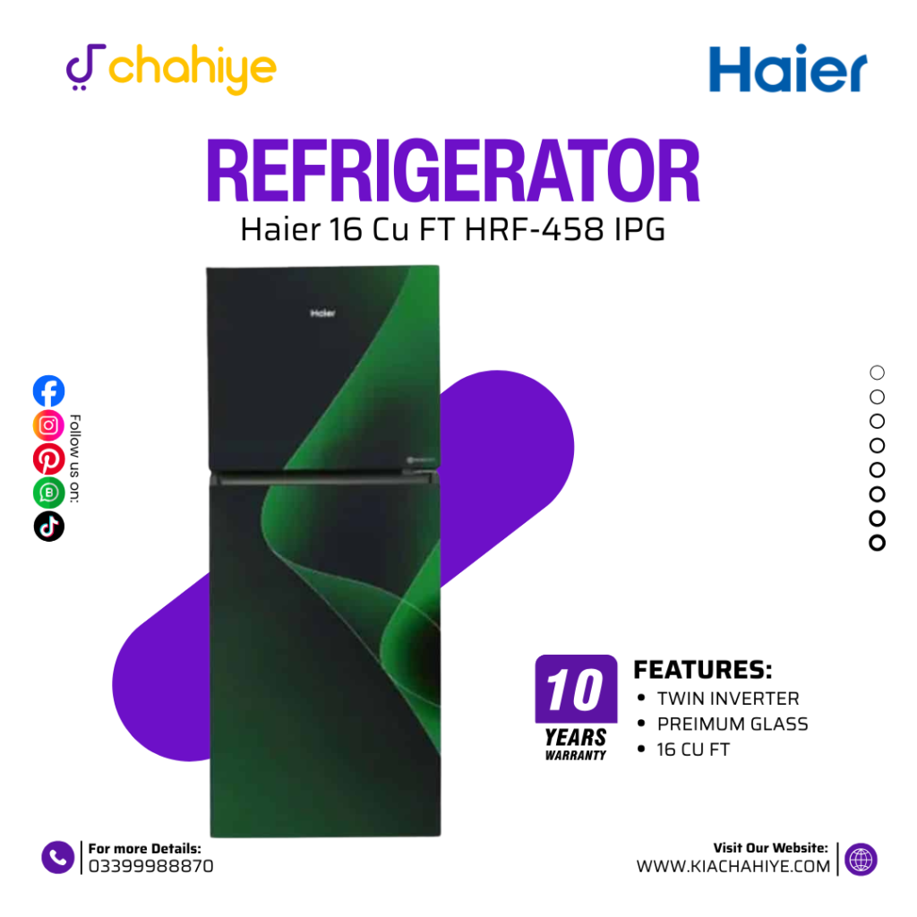 HAIER 16 Cu Ft HRF-458 IPG