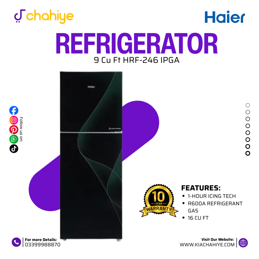 Haier 9 Cu Ft HRF-246 IPGA