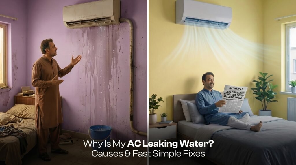 Why Is My AC Leaking Water Comprehensive Guide
