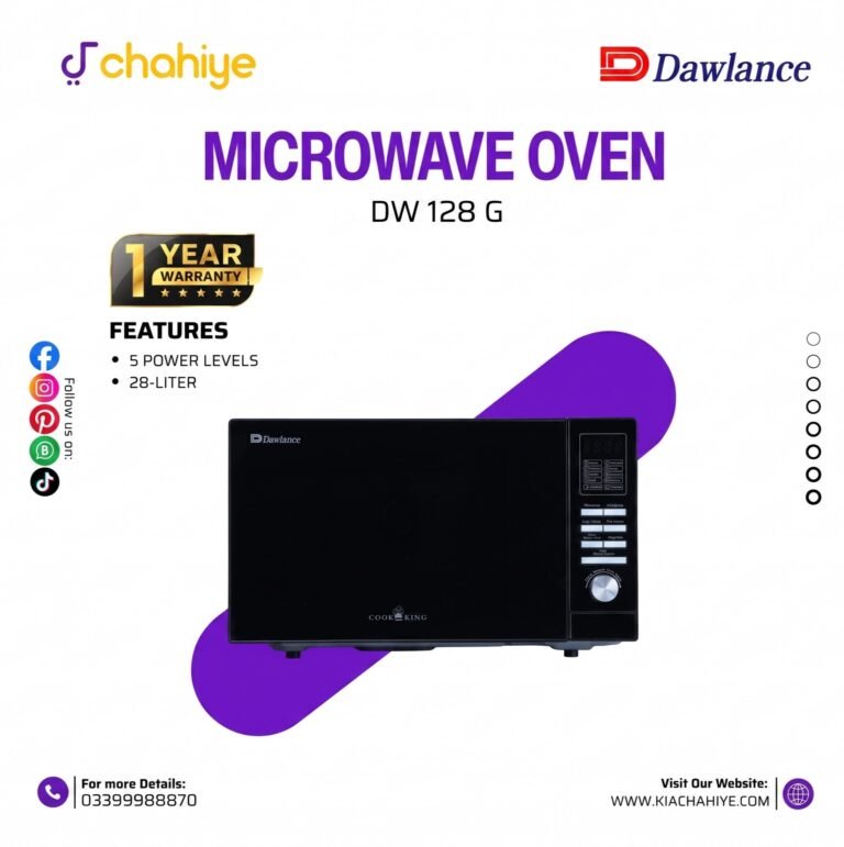 Dawlance 28L DW-128 G Grill Microwave