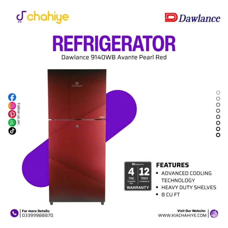 Dawlance 8 Cu Ft 9140 WB Avante