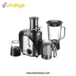 Anex AG-181 Deluxe Juicer and Blender and Grinder Stainless Steel - 600W - Image 2