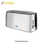 Anex AG-3005 Deluxe 4 Slice Toaster Full Stainless Steel - 1550W - Image 2