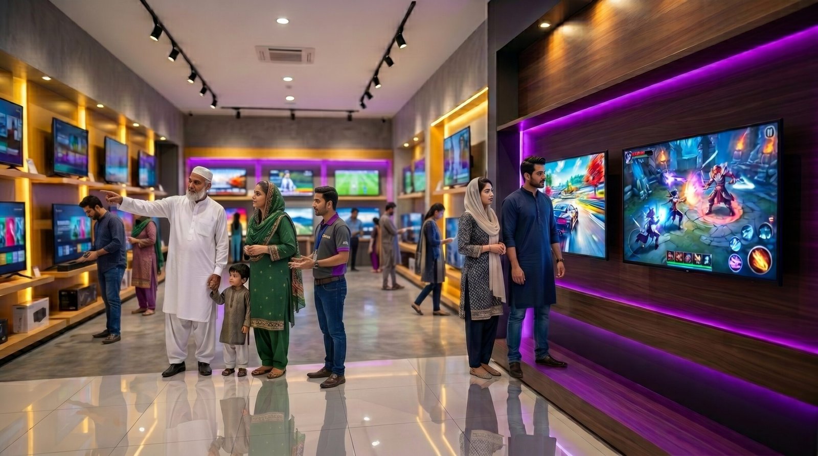 Best 43-Inch LED TVs for Gaming in Pakistan 2026
