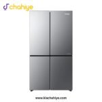 Haier HRF-578 TSG 20 Cu Ft Silver Inox T-Door Twin Inverter Refrigerator