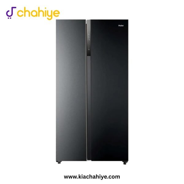Haier HRF-622 IBS 22 Cu Ft Black Inox Side by Side Twin Inverter Refrigerator