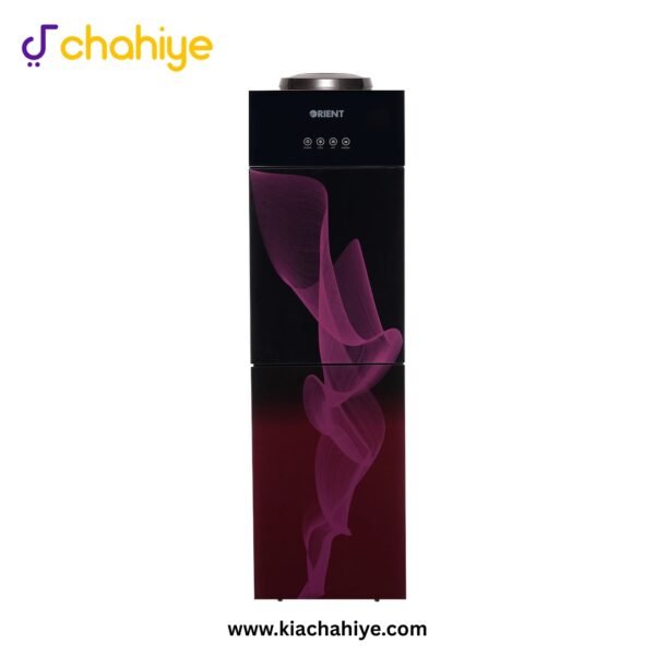 ORIENT Crystal 3 Taps (Smoke Purple) Crystal Glass Door Water Dispenser - 3 Taps